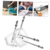 KOMBIUDA 2pcs Transparent Skateboard Wall Mount Hanger Sturdy Acrylic Display Rack for Skate Deck Storage Easy to Install Minimalist Design for Skateboard Enthusiasts view 2