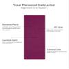 Heathyoga Eco Friendly Non Slip Yoga Mat, Body Alignment System, SGS Certified TPE Material - Textured Non Slip Surface and Optimal Cushioning,72"x 26" Thickness 1/4" view 2