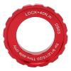 Centerlock Rotor Lockring, Aluminum Centerlock Lock Cover, Disc Rotor Lockring Bike Accessory for Mountain Bike(Red) view 1