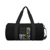 ERUYQIGU Usa Thin Yellow Line Flag Tow Truck Driver Gym Duffel Bag Durable Yoga Bag Large Workout Bag Sport Gymbag For Women Men, Black view 3