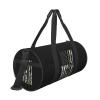 ERUYQIGU Usa Thin Yellow Line Flag Tow Truck Driver Gym Duffel Bag Durable Yoga Bag Large Workout Bag Sport Gymbag For Women Men, Black view 4