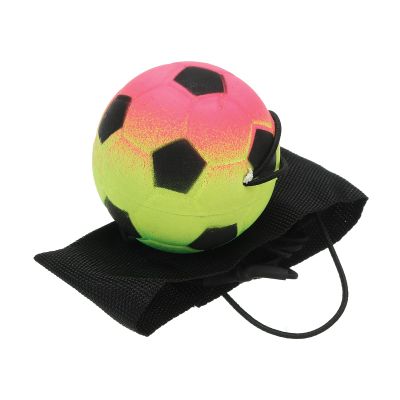 PATIKIL 1.9 Inch Sports Wrist Ball, Soccer Rubber Rebound Wristband Wrist Return Ball Sport on a String for Exercise Play, Mixed Colors