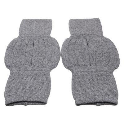 WOFASHPURET 2pcs Warm Knee Pads Breathable Knee Sleeves for Joint Support and for Men and Women Cold Weather Activities Grey