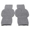 WOFASHPURET 2pcs Warm Knee Pads Breathable Knee Sleeves for Joint Support and for Men and Women Cold Weather Activities Grey view 1