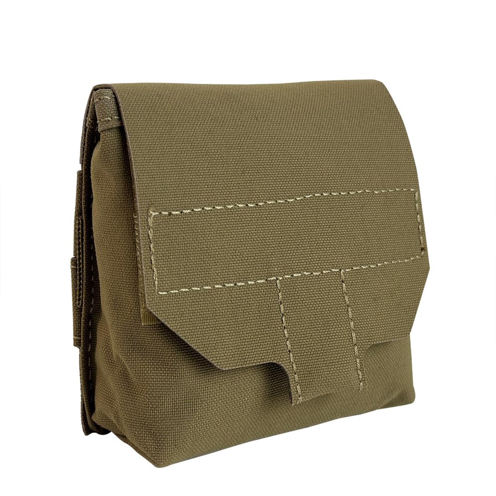GP Pouch Molle Pouch Tactical Mag Pouch GP Storage Mini Bag General Purpose Pouch for Duty Belt Flashlight Earplug Holder EDC Gear (Coyote Brown)