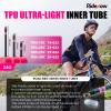 Ridenow 2-Pack Bike Inner Tube for 700/18C-28C, 700/18C-32C,700/28C-38C with 45/65/85 mm Metal &TPU Presta Valves for Road Bikes, Super Light Puncture Resistant (Include Patch Repair Kits) view 2