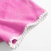 Girls Swim Cover Up Kids Beach Swimsuit Coverup erry Zip-Up Bathing Suit Beach Pool Clothes (Hot Pink, 8-9 Years) view 4