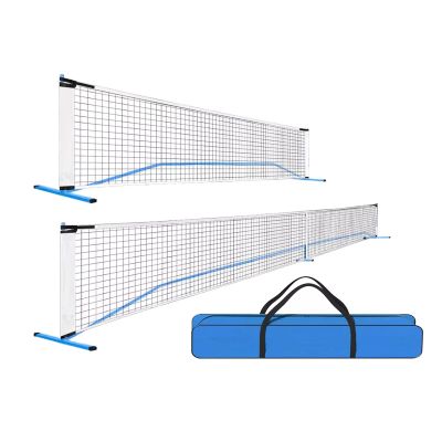 OFDWFFYM Portable Pickleball Net Can Be Freely Switched, Durable Tennis Pickleball Net Stand, for Sports Field Park Driveway (Color : Blue, Size : 6.7x0.91m/22x3ft)