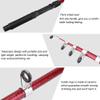 VBESTLIFE Fishing Rod, Portable High Strength Glass Fiber Telescopic Fishing Rod Reel Tackle Accessory with Anti Slip Handle and Ceramic Rings for Camping, Fishing (1.8m) view 3