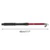 VBESTLIFE Fishing Rod, Portable High Strength Glass Fiber Telescopic Fishing Rod Reel Tackle Accessory with Anti Slip Handle and Ceramic Rings for Camping, Fishing (1.8m) view 4