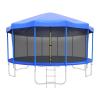 AISHULEI Trampoline Tent Canopy Shade Cover for 6ft 8ft 10ft 12ft 14ft 16ft Trampolines Covers with Frame, Outdoor Sunshade & Weather Protection Accessories(16ft) view 1