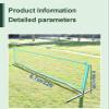 OFDWFFYM Pickleball Net with Stand 22ft, Portable Pickleball Tennis Net Sturdy Structure, for Park Backyard, Easy to Install view 2
