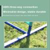OFDWFFYM Pickleball Net with Stand 22ft, Portable Pickleball Tennis Net Sturdy Structure, for Park Backyard, Easy to Install view 4