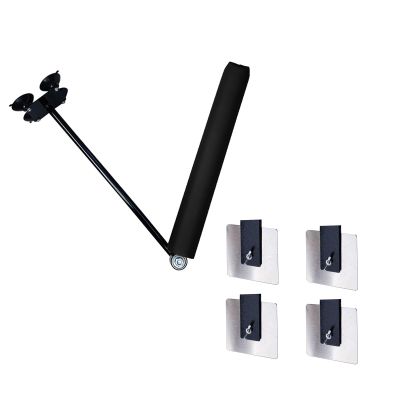 TREGOO Wing Chun Dummy Spinning Tai Chi Kickboxing Dummies Portable Wall Mount, Cheap Punching Kicking Dummy for Kids Adult, Free Standing Man Pile Trainer with Screw Nails