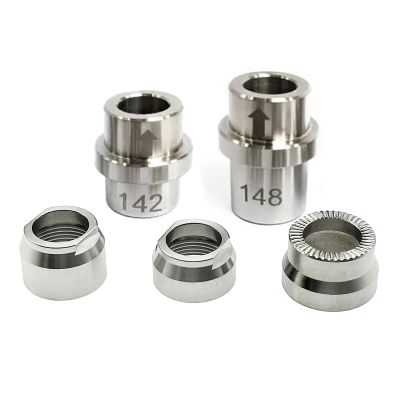 AGILLE KICKR Thru Axle Adapter Kit, Compatible with Wahoo KICKR CORE and KICKR V4 and Newer Models, 2025 Upgrade Stainless Steel Fit for WFKICKRTHRUAXLEKIT, More Durable and Rust Resistant