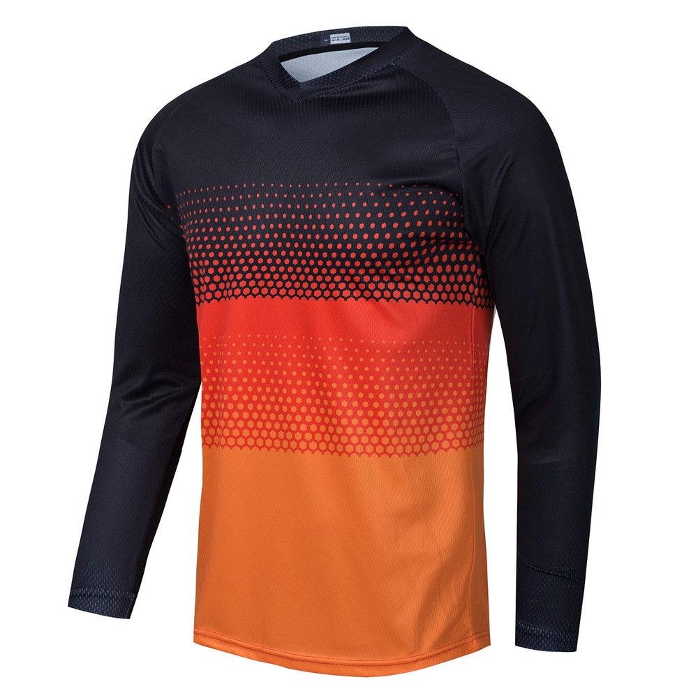 Kids Mountain Bike Shirts Child Cycling Jersey for Girls Boys Youth Long Sleeve Clothing MTB Bicycle Downhill BMX Tops