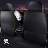 Car Seat Covers Full Set, Breathable Leather Seat Covers For Sk-oda Scala 2018-2025, 5 Seats Universal Seat Covers for Cars, Full Set Car Seat Protectors, Airbag Compatible Waterproof and Non-Slip ( C view 4