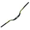 Bike Handlebar Mountain Bike U-shaped Handlebar Alu Alloy CNC Swallow Handlebar 55mm Height Bend Handlebar 31.8*780mm Riser For Most Mountain Bike,Road Bike ( Color : Black Green , Size : 780mm ) view 1