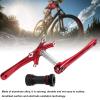Aluminium Alloy 130mm BCD Folding Road Bikes Crank Arm Set, Long-Lasting & Fade Resistant, High Performance Hollow Bottom Bracket Crankset (red) view 3