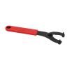 equlup 165x30x7mm / 6.5x1.2x0.3in Bicycle Center Shaft Removal Tool, Bike Axle Flywheel Wrench Number Eight Shaped Wrench Repair Tool for Biking Cycling view 1