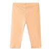 Kidddio Premium Baby & Toddler Capri Leggings - Soft Cotton Blend, Durable & Perfect for Every Adventure - Single - 4T - Orange-Pink view 3
