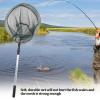 Aluminium Alloy Fish Landing Net with Telescoping Pole Handle, Portable Fishing Net for Catch & Release (2 1m) view 3