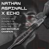 Target Darts Nathan Aspinall x Echo 90% Tungsten Steel Tip Swiss Point Dart Set  23G ASP Player Edition Darts, Pro Grip Shafts & Pro Ultra No.2 Flights, SP Tool Included view 2