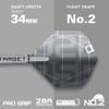 Target Darts Nathan Aspinall x Echo 90% Tungsten Steel Tip Swiss Point Dart Set  23G ASP Player Edition Darts, Pro Grip Shafts & Pro Ultra No.2 Flights, SP Tool Included view 3