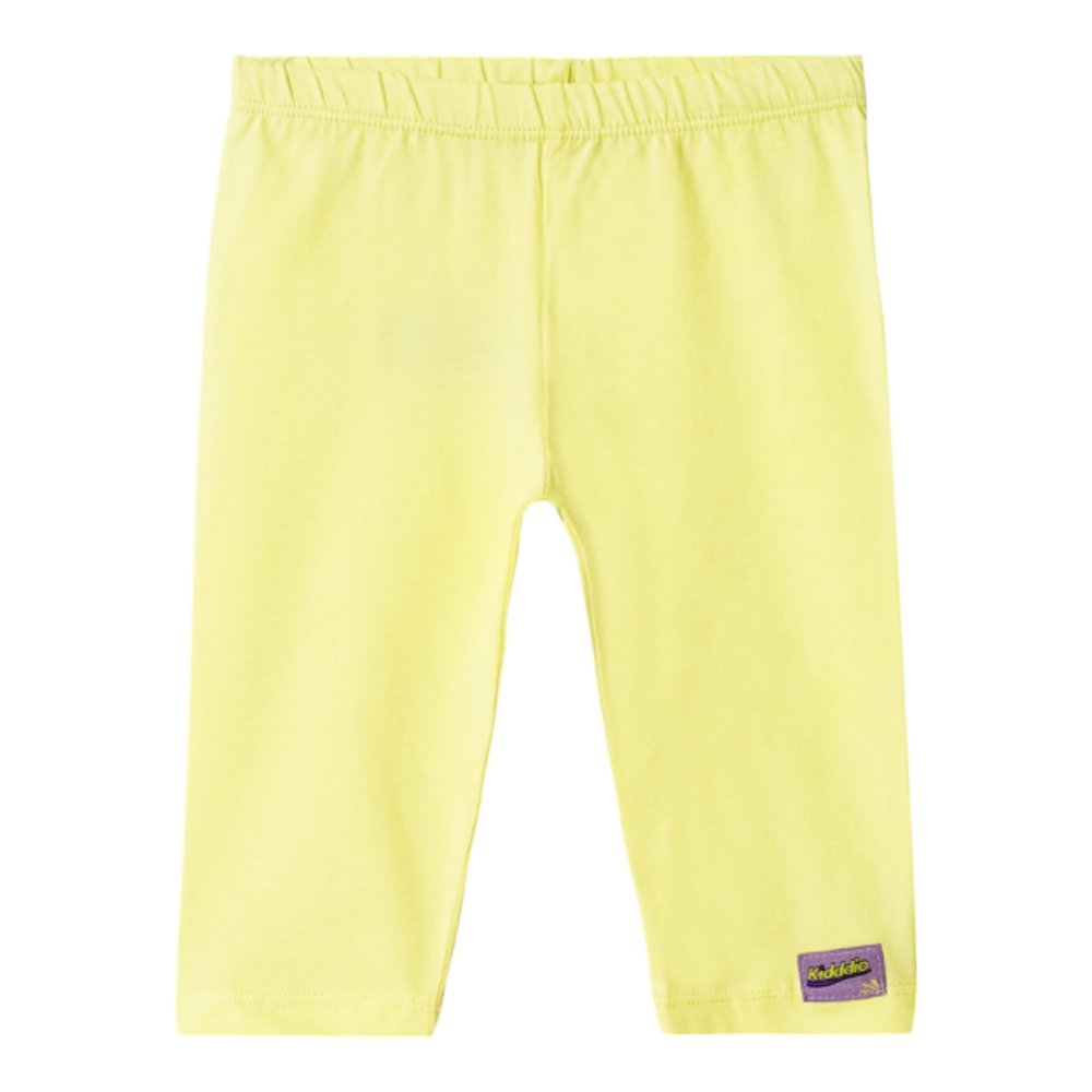Kidddio Premium Baby & Toddler Capri Leggings - Soft Cotton Blend, Durable & Perfect for Every Adventure - Single - 12 Months - Yellow