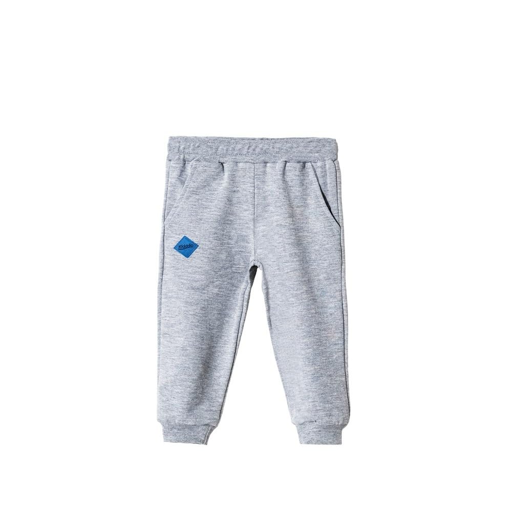 Kidddio Baby & Toddler Jogger Pants - Premium Quality Unisex Baby Clothes, Soft, Comfortable Cotton, Versatile & Durable Design for Newborn and Toddler - Single, 4T, Gray Melange