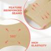 Buauty 2 Pairs Girl's Ballet Dance TightsConvertible Transition Toddler Pantyhose Kids Soft School Footed Legging Stockings view 4