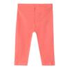 Kidddio Premium Baby & Toddler Capri Leggings - Soft Cotton Blend, Durable & Perfect for Every Adventure - Single - 4T - Coral Red view 3