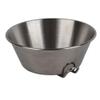 TITA-DONG Camping Folding Bowl, 300ml Collapsible Stainless Steel Cookware, Multipurpose Portable Foldable Bowl for Picnic Backpacking Hiking BBQ view 4
