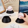 FINGERINSPIRE 10 Pcs Ball Display Stand Black Sphere Holder 2.5inch Plastic Memorabilia Ball Pedestal Sports Ball Storage Rack for Display Basketball Football Volleyball Softball or Other Round Items view 3