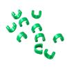 Muloo 10pieces Bicycles C-Clips Clamps Housing Hoses Guide Clamps Brake Cable Housing Clip Bicycles Housing Hoses Guide Clamps, Purple view 3