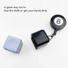 Fockety Pool Chalk Holder, Retractable 8 Ball Chalker Lightweight Easy to Use Extendable Cord Portable Billiard Chalk Holder for Pool Players view 3