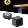 Fockety Pool Chalk Holder, Retractable 8 Ball Chalker Lightweight Easy to Use Extendable Cord Portable Billiard Chalk Holder for Pool Players view 4