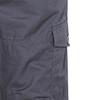 Men's Cargo Casual Capri Lightweight Multi Pocket 3/4 Capri Pants Below Knee Workout for Men Shorts (Grey,Large) view 3