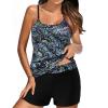 Tankini Swimsuits for Women Athletic Bathing Suits Two Pieces Modest Swimwear Sports Tank Tops with Boyshorts 2024 view 1