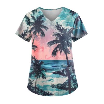 Scrub Tops Women Plus Size Srubs Pink Scrub Tops Women Scrub Tops Scrub Tops Scrub Top Scrubs Tops for Women Scrubs for Women Tops XL Nurse Tunic Tops