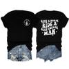 KTIMA Save A Horse Ride A Blue Collar Man T-Shirt Equestrian Life Shirt Women Crewneck Short Sleeve Horse Lovers Tee Gift, Medium, Black view 1