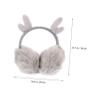 jojofuny 1set Earmuff and Chic School Backpack for Warmth White Design for Boys and Girls for Outdoor Adventures and Holiday Gifting view 3
