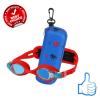 HYDROCOMFY Toddler swimming Goggles 3/4/5/6 years old, kids swim goggles 4-7, Red/Blue Spider goggles for kids 3-6 view 4
