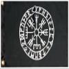 Trade Winds 12x18 Viking Raven Black Compass 12""x18"" 100D Woven Poly Nylon Boat Flag Grmts view 1
