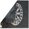 Trade Winds 12x18 Viking Raven Black Compass 12""x18"" 100D Woven Poly Nylon Boat Flag Grmts view 2