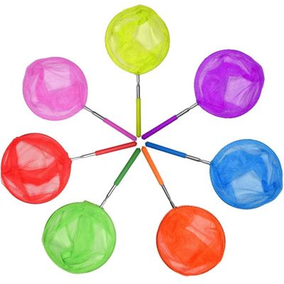 YLFFFZZZ Copy net Fishing net Stainless Steel Retractable Fish net Bag Fishing net Butterfly catching Outdoor Fishing net 20 Pack