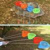 YLFFFZZZ Copy net Fishing net Stainless Steel Retractable Fish net Bag Fishing net Butterfly catching Outdoor Fishing net 20 Pack view 3