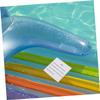 Balacoo 20 Sheets Repair Film Inflatable Tent Clear Duct Tape Ballon Kit Air Bed Repair Tape Inflatable Toy Balloon Kit Inflatable Product Repair Tape Rubber M20 Patch Repair Kit, 7X7cm view 4