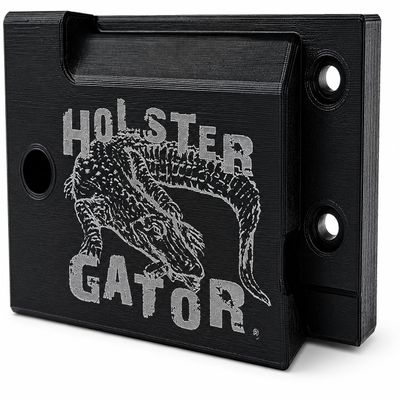 Holster Gator Tactical Mount, Belt Clip Holster Holder for Car, Truck, Desk & Wall, Storage for Vehicle, Home, Office, Includes Sticky Dash Installation Kit Compatible with Fomi QuickClip