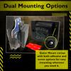 Holster Gator Tactical Mount, Belt Clip Holster Holder for Car, Truck, Desk & Wall, Storage for Vehicle, Home, Office, Includes Sticky Dash Installation Kit Compatible with Fomi QuickClip view 4